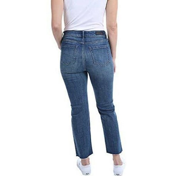 Kenneth Cole Perry Wash Button Fly High Ris Womens - Picture 2 of 4